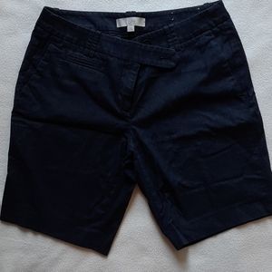 LOFT Dark Blue City Shorts (8)